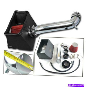 USGACe[N Ci[_Ng 02-08 RAM 1500 2500 4.7L 5.7L V8p̔MV[hR[hGACe[NbhRtB^[ Heat Shield Cold Air Intake Red Fuel Filter for 02-08 Ram 1500 2500 4.7L 5.7L V8