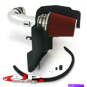 USGACe[N Ci[_Ng 2011N2014Ñ|[h̃R[hGACe[NVXe +q[gV[htH[h}X^OGT 5.0 V8 Polish Cold Air Intake System + Heat Shield For 2011-2014 Ford M