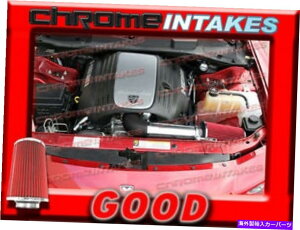 USGACe[N Ci[_Ng ubNbh05 06 07-12[d/}Oi/`W[/300c 5.7/6.1 V8rbOGACe[N BLACK RED 05 06 07-12 CHARGER/MAGNUM/CHALLENGER/300C 5.7/6.1 V8 BIG AIR INTAKE