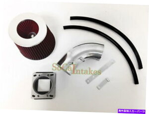 USGACe[N Ci[_Ng 1993-1994̃ubNbhGACe[NVXeLbg3.0L V6𓋍ڂg^T-100 Black Red Air Intake System Kit For 1993-1994 Toyota T-100 with 3.0L V6