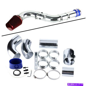 USGACe[N Ci[_Ng 3 "76mmA~jẼR[hJ[CzCVXepCv+tB^[ 3" 76mm Aluminum Alloy Multiple Combined Cold Car Air Intake System Pipe+Filter