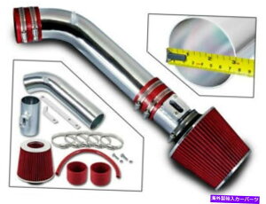USGACe[N Ci[_Ng 06-08̒ZRAMGACe[NLbg +ԂtB^[M35 3.5L V6 Short Ram Air Intake Kit + RED Filter for 06-08 Infinti M35 3.5L V6