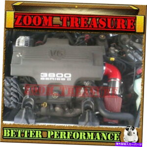 USGACe[N Ci[_Ng Red CHF 1998-1999/89-99 Chevy Chevrolet Monte Carlo Z34 3.8L V6 Air Intake Kit RED CHF 1998-1999/89-99 CHEVY CHEVROLET MONTE CARLO Z34 3.8L V6 AIR INTAKE KIT