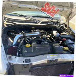 USGACe[N Ci[_Ng 2000-02_bW_R^4.7L V8pubNbh2PCGACe[NLbgtB^[ Black Red 2pc Air Intake Kit & Filter For 2000-02 Dodge Dakota 4.7L V8