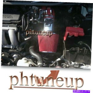US�G�A�C���e�[�N �C���i�[�_�N�g Red Fit 2009-2012 Honda Jazz Fit 1.5 1.5L Ex lx DX Base Sport Air Intake Kit RED fit 2009-2012 HONDA JAZZ FIT 1.5 1.5L EX LX DX BASE SPORT AIR INTAKE KIT�y���s�A���i�z