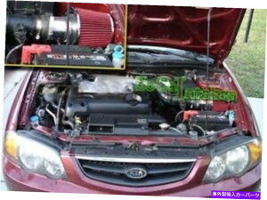 USGACe[N Ci[_Ng 1996N2004ÑubNbhGACe[NLbgtB^[ZbgKIAZtBA1.6L 1.8L L4 Black Red Air Intake Kit & Filter Set For 1996-2004 Kia Sephia 1.6L 1.8L L4