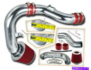 USGACe[N Ci[_Ng 3 "02-07 WRX/STI 2.0L/2.5L^[{p̐ԂR[hGA[XVXe +tB^[ 3" RED Cold Air Intake Racing System + Filter For 02-07 WRX/STi 2.0L/2.5L Turbo