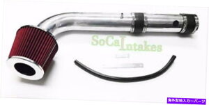 USGACe[N Ci[_Ng 2005-2010_bW}Oi2.7L V6̃ubNbhGACe[NLbgtB^[ Black Red Air Intake Kit & Filter For 2005-2010 Dodge Magnum 2.7L V6