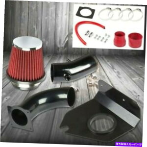 USGACe[N Ci[_Ng R[hGACe[NbhtB^[+tH[hpubNpCv99-04}X^O3.8 V6 SN-95GZbNX Cold Air Intake Red Filter+Black Pipe for Ford 99-04 Mustang 3.8 V6 