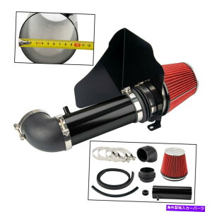 USGACe[N Ci[_Ng ubNbhR[hGACe[NLbg+ 2005-2010 300C /[dV8 5.7L 6.1L̃tB^[ Black&Red Cold Air Intake Kit+ Filter For 2005-2010 300C / Charger V8 5.7L 6.1L