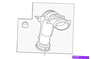 USGACe[N Ci[_Ng {̃tH[hGWCzCz[XCV6Z-9B659-B Genuine Ford Engine Air Intake Hose CV6Z-9B659-B