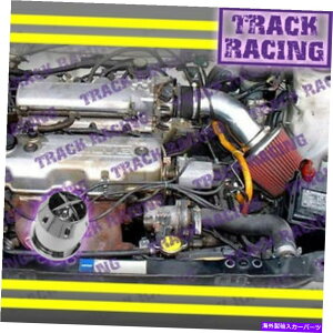 USGACe[N Ci[_Ng 90 91-93 Geo Storm Isuzu Impulse 1.6L  1.8L I4 SOHC DOHC AIR INTAKE+CHF BLACK RED 90 91-93 GEO STORM ISUZU IMPULSE 1.6L1.8L I4 SOHC DOHC AIR INTAKE+CHF Black Red