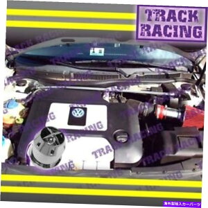 USエアインテーク インナーダクト 99-06フォルクスワーゲンビートルゴルフジェッタGTIアウディTT 1.8L 1.9L 2.0L空気吸気+CHFレッド 99-06 VOLKSWAGEN BEETLE GOLF JETTA GTI AUDI TT 1.8L 1.9L 2.0L AIR INTAKE+CHF Red