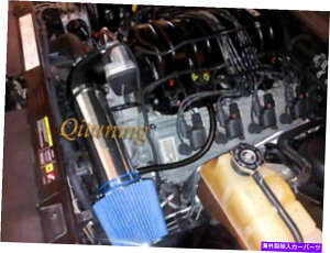 USGACe[N Ci[_Ng 2005-2010_bW}Oi5.7L 6.1L SRT8 V8̃ubNu[GACe[NLbgtB^[ Black Blue Air Intake Kit Filter For 2005-2010 Dodge Magnum 5.7L 6.1L SRT8 V8