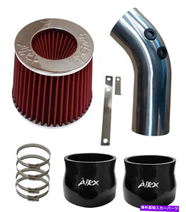 USGACe[N Ci[_Ng 2000N2005ÑubNbhGAbNX[VOGACe[NLbgV{[Cp3.4L V6t BLACK RED AirX Racing Air intake kit for 2000-2005 Chevy Impala 3.4L