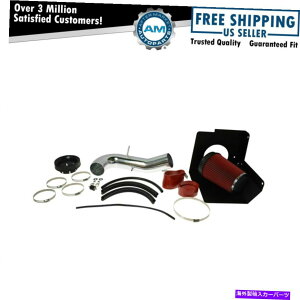 USGACe[N Ci[_Ng Vo[hVG^zV8̃ptH[}XR[hGACe[NCAI WbhGAtB^[ Performance Cold Air Intake CAI w Red Air Filter for Silverado Sierra Tahoe V8