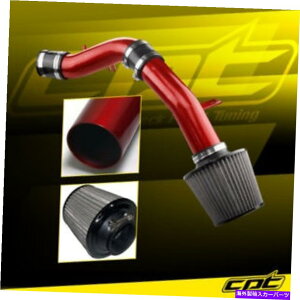 oOV[h 12-17̃ANZg1.6L 4cylԐF̗CzC +XeX|GAtB^[ For 12-17 Accent 1.6L 4cyl Red Cold Air Intake + Stainless Steel Air Filter