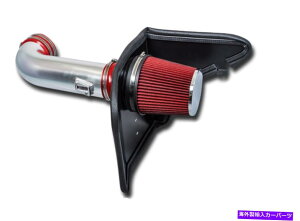 oOV[h 10-11V{[J}V6 3.6L̐ԔMV[hR[hGACe[N Red Heat Shield Cold Air Intake For 10-11 Chevrolet Camaro V6 3.6L