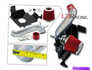 oOV[h 05-10_bW`[W[}Oi3.5L V6p̐ԂR[hGACe[NLbg +q[gV[h Red Cold Air Intake Kit + Heat Shield For 05-10 Dodge Charger Magnum 3.5L V6