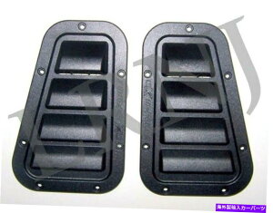 oOV[h h[o[fBtF_[1983-2016 KBX Hi-Force Wing Top Air Intake Set of Two Black LAND ROVER DEFENDER 1983-2016 KBX HI-FORCE WING TOP AIR INTAKE SET OF TWO BLACK