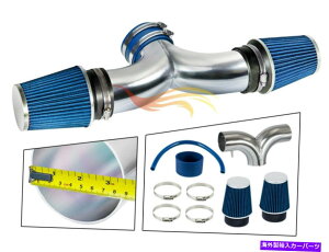 �o�O�V�[���h Blue 2005-2010�O�����h�`�F���L�[�i�ߊ�5.7L/6.1L V8�f���A���c�C���G�A�C���e�[�N�L�b�g BLUE 2005-2010 Grand Cherokee Commander 5.7L/6.1L V8 Dual Twin Air Intake Kit�y���s�A���i�z