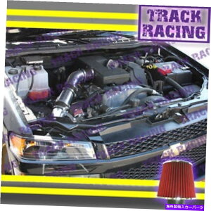 oOV[h 2007-2012 Chevy Colorado/GMC Canyon 2.9LGACe[NLbgTBHubNbh 2007-2012 CHEVY COLORADO/GMC CANYON 2.9L AIR INTAKE KIT TBH Black Red