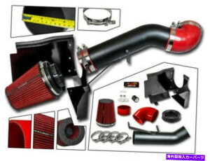 oOV[h R[hq[gV[hGACe[N}bgubN+bh07Vo[hVGNVbN1500 Cold Heat Shield Air Intake MATT BLACK+ RED for 07 Silverado Sierra CLASSIC 1500