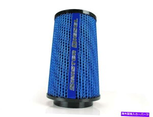 oOV[h sgȃfB[[jo[ThCfBAĝăGAtB^[i4 " Sinister Diesel Universal Replacement Dry Media Disposable Air Filter (4" Inner