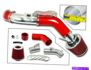 oOV[h 10 11 12 Mazda 3 2.5L L4̃R[hGACe[NLbg +ԂtB^[ Cold Air Intake Kit + RED Filter For 10 11 12 Mazda 3 2.5L L4