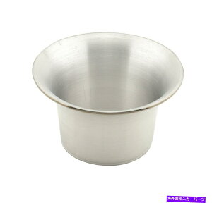 oOV[h Mr. Gasket 46 Velocity Stack High Rise Polished AlumB 5 "nC8.5" diaB Mr. Gasket 46 Velocity Stack High Rise Polished Alum. 5" High 8.5" Dia. At Top