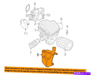oOV[h NCX[OEMGAN[i[ێʋzu_Ng`[uz[X4891274AB CHRYSLER OEM Air Cleaner Intake-Resonator Duct Tube Hose 4891274AB