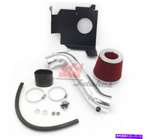 oOV[h 2006-2010_bW[d3.5L V6̃ubNbhq[gV[hR[hGACe[NLbg BLACK RED Heat Shield Cold Air Intake kit For 2006-2010 Dodge Charger 3.5L V6