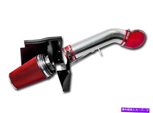 oOV[h 02-07 GMC Sierra Denali / Classic 6.0L V8̐ԔMV[hR[hGACe[N Red Heat Shield Cold Air Intake For 02-07 GMC Sierra Denali / Classic 6.0L V8