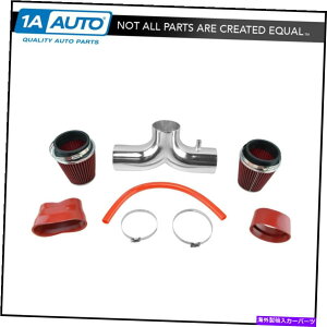 oOV[h ptH[}XfAVm[PV[gRAM 3.5 "Rxbgp̋zCLbgbhtB^[5.7 Performance Dual Snorkel Short Ram 3.5" Intake Kit Red Filter for Corvette 5.7