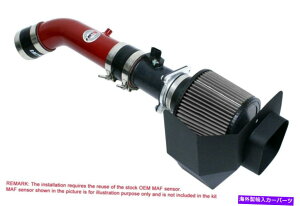 USGACe[N Ci[_Ng HPS RED SHORTRAM AIR INTAKE KIT+HEATSHIELD 03-06 NISSAN 350Z̃tB^[t HPS Red Shortram Air Intake Kit+Heatshield with Filter For 03-06 Nissan 350Z