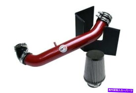USエアインテーク インナーダクト 99-05マズダmiata MX-5のHPSショートラム空気吸気装置w/フィルター HPS Short Ram Air Intake w/ Filter for 99-05 Mazda Miata MX-5 (Red)