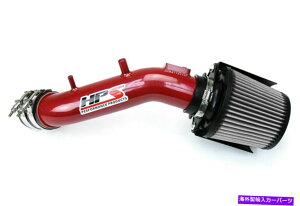 US�G�A�C���e�[�N �C���i�[�_�N�g HPS Shortram Air Intake Kit 03-07 Honda Accord 2.4L W/ MAF�Z���T�[���b�h827-173R HPS Shortram Air Intake Kit 03-07 Honda Accord 2.4L w/ MAF Sensor Red 827-173R�y���s�A���i�z