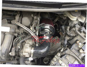 USGACe[N Ci[_Ng 2015-2018̃ubNbhz_WYtBbg1.5L L4GACe[NVXeLbg +tB^[ Black Red For 2015-2018 Honda Jazz Fit 1.5L L4 Air Intake System Kit + Filter