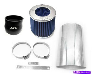 USGACe[N Ci[_Ng 2000N2005ÑV{[Cp3.1L 3.4L V6GACe[NLbgAirx Racing Black-Blue AirX Racing Black-Blue For 2000-2005 Chevy Impala 3.1L 3.4L V6 Air Intake Kit