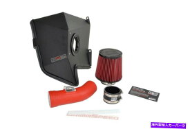 USエアインテーク インナーダクト Grimmspeed Red Cold Air Intake Kit 2002-2007 Subaru WRX STIおよび04-08 FXT GrimmSpeed Red Cold Air Intake Kit for 2002-2007 Subaru WRX STI and 04-08 FXT