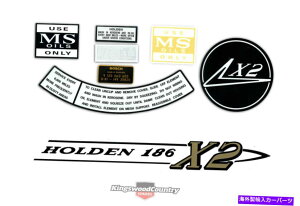 GWJo[ Holden HR -x2-186 6cylGW +GAN[i[fJ[Lbg +bJ[Jo[ +IC Holden HR - X2 - 186 6cyl Engine +Air Cleaner Decal Kit +Rocker Cover +Oil
