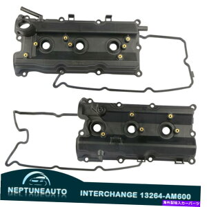 �G���W���J�o�[ ���Y�����[�m�C���t�B�j�e�BG35 FX35 3.5L VQ35DE��2x�G���W���o���u�J�o�[�R���{ 2x Engine Valve Cover Combo For Nissan Murano Infiniti G35 FX35 3.5L VQ35DE�y���s�A���i�z