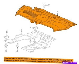 GWJo[ Chevrolet GM OEM Radiator Core Support-Sight-Sight-Shield Splash Cover Panel 95387416 Chevrolet GM OEM Radiator Core Support-Sight Shield Splash Cover Panel 95387416