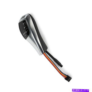 GWJo[ BMW E81/87 1Series 2004-2010̃Vo[LEDVtgmutGWX^[gXgbvJo[ Silver LED Shift Knob w/Engine START STOP Cover for BMW E81/87 1Series 2004-2010