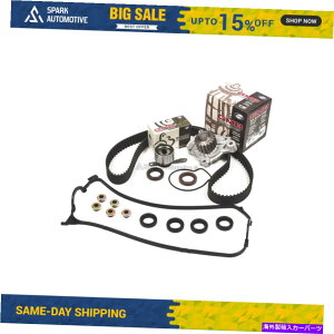 GWJo[ ^C~OxgLbgEH[^[|vouJo[tBbg92-95z_VrbNf\D16Z6 Timing Belt Kit Water Pump Valve Cover Fit 92-95 Honda Civic Del Sol D16Z6