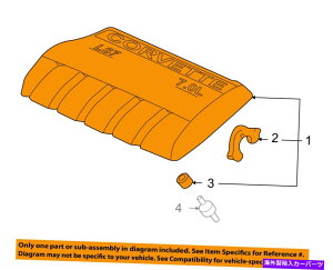GWJo[ GW̊OσJo[V[hXvbVJo[plE12574620 Engine Appearance Cover-Sight Shield Splash Cover Panel Right 12574620