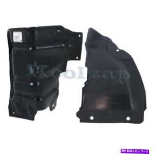 �G���W���J�o�[ 99-02�̃��m�X�G���W���X�v���b�V���V�[���h�J�o�[�A���_�[�J�[�̍��E�E�Z�b�g�y�A For 99-02 Lanos Engine Splash Shield Under Cover Undercarcar Left Right SET PAIR�y���s�A���i�z