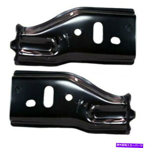 GWJo[ 03-08J[tgop[}Egu[XuPbgZbgyA For 03-08 Corolla Front Bumper Reinforcement Mounting Brace Bracket SET PAIR
