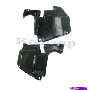 GWJo[ 16-18 CX-9A2017 CX-5tgGWXvbVV[hJo[K[hLH+RHZbgyA For 16-18 CX-9, 2017 CX-5 Front Engine Splash Shield Cover Guard LH+RH SET PAIR