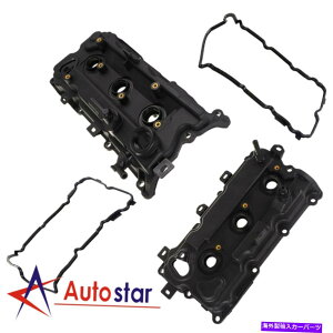 �G���W���J�o�[ 2PCS�G���W���o���u�J�o�[W/�K�X�P�b�gLH��RH for 2009-15���Y�����[�m�N�G�X�g3.5L 2pcs Engine Valve Cover w/ Gaskets LH & RH For 2009-15 Nissan Murano Quest 3.5L�y���s�A���i�z